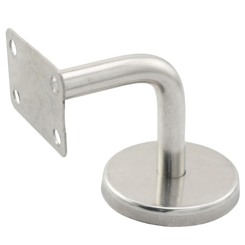 TAODAN 4PCS Staircase Handrail Bracket Flat Fixed 60x60mm Stainless Steel