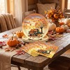 40 Pcs Fall Paper Plates and Napkins 9 inch Dinner