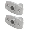 2Pcs Top Mount Rowlock Socket 1/2 Inch Rugged Reliable Oar