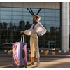 7-Mi 3D Print Giraffe Design Travel Suitcase Protector Elastic Sleeve