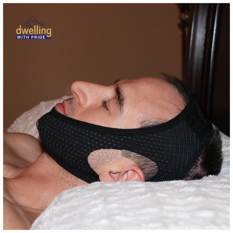 Anti Snore Chin Strap - Anti-Dry Mouth Chin Strap for