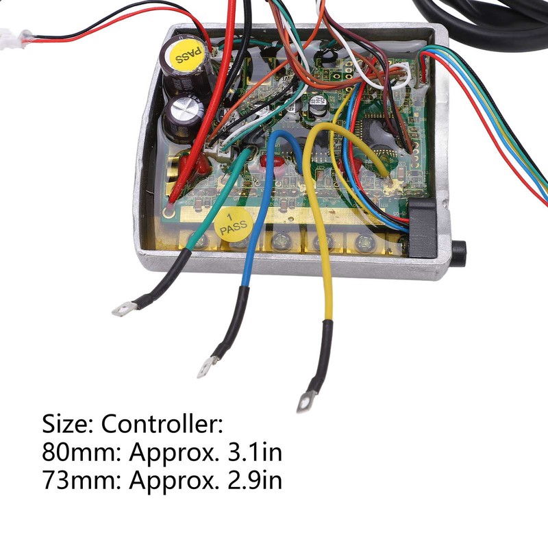 Electric Bicycle Middle Motor Built in Controller 6 Pin Replacement