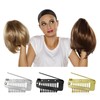 Luwrevc Chunni Clips with Safety Pins, 12Pcs Teeth Strong Dupatta