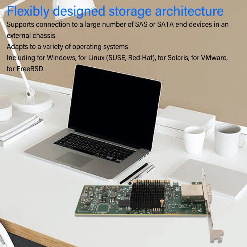LSI 9300 8e RAID Controller Card Professional 12G External PCIe