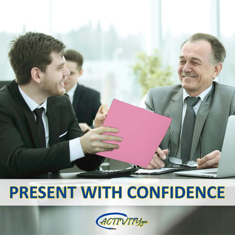 10 Pack Two Pocket Folders, Pink, Strong Thick Paper Folders,