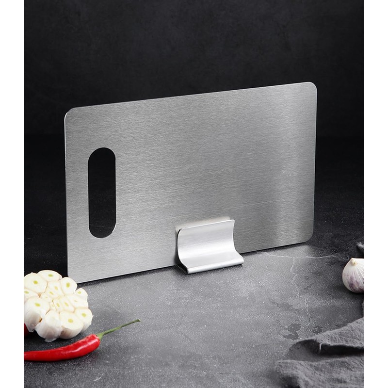 esowemsn 1PC Stainless Steel Chopping Board Stand Cutting Board Storage