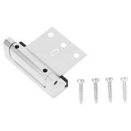 Home Security Door Lock Withstand 800lbs Aluminum Alloy Childproof Door Reinforcement Lock for Bedroom Garage Silver