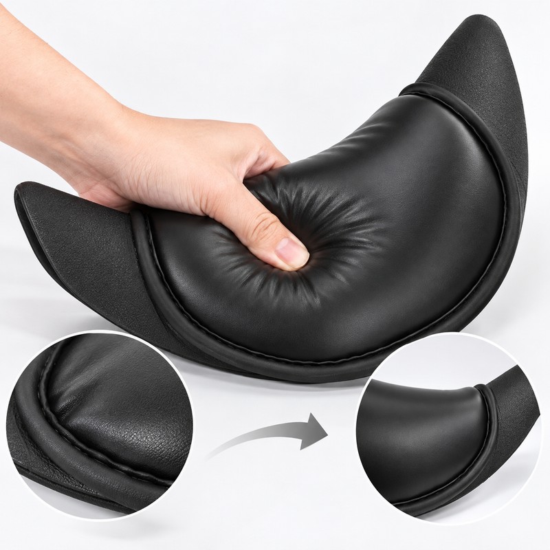 Silicone Shampoo Bowl Neck Rest for Hair Washing – Soft