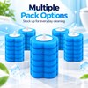 Disposable Toilet Brush Replacement Heads for Bathroom Cleaning – Foam