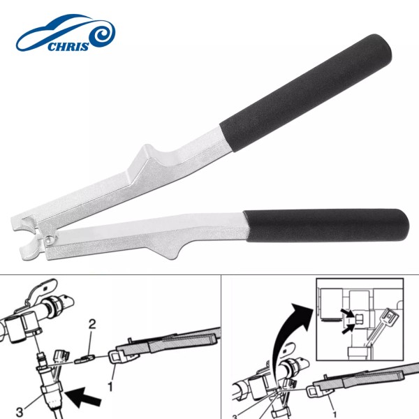 CHRIS EN-51097 6708 Injector Retaining Clip For 2013-Present GM 4.3L