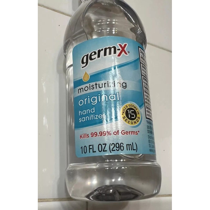 Germ-X 10oz Original Hand Sanitizer, 10oz Bottle (12 pack)
