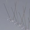Bird Spikes 304 Stainless Steel Wire Rust Proof Plastic Base
