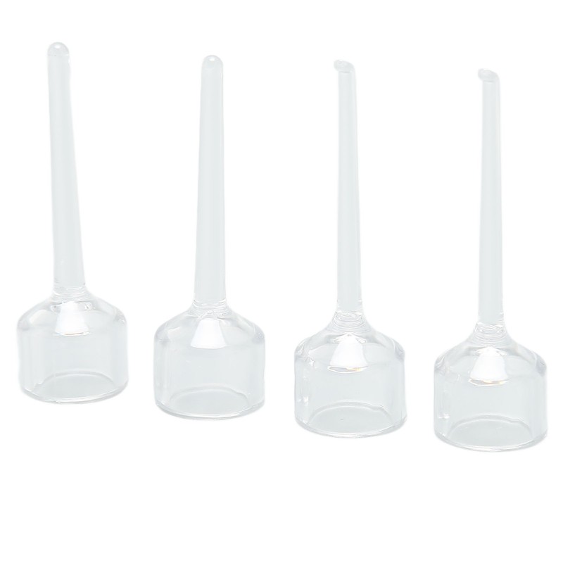 4pcs Ear Checking Penlight Replacement Tips Ear Wax Removal Hearing
