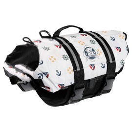 Paws Aboard Doggy Life Jacket Small-Nautical Dog