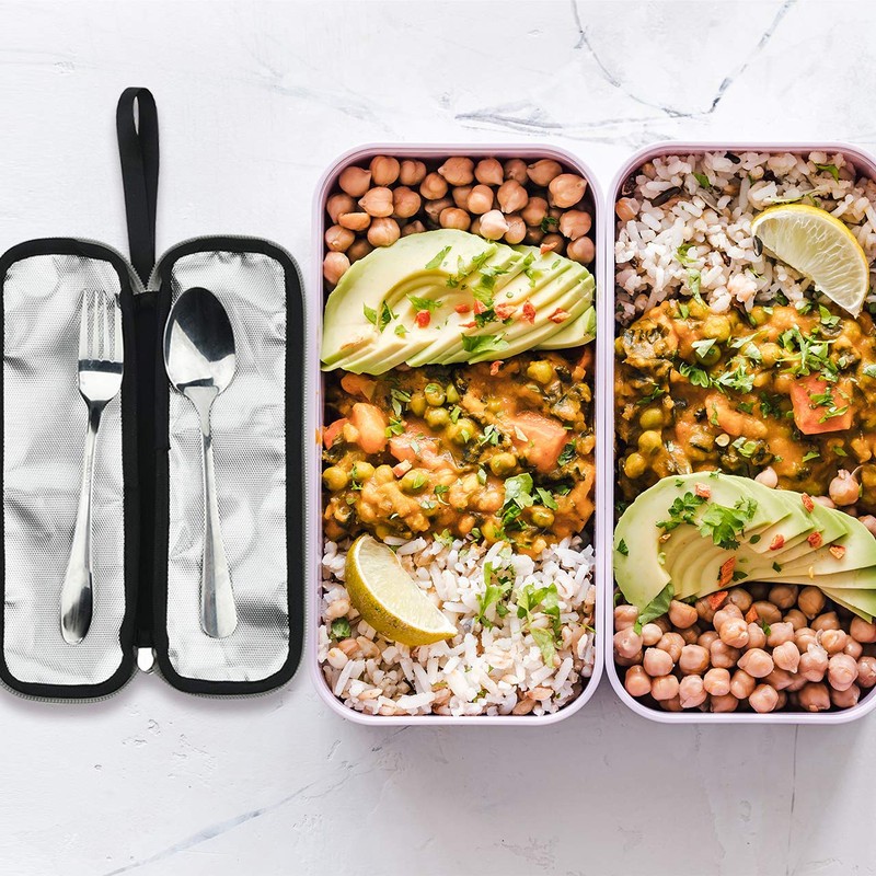 CM Reusable Portable Travel Tableware Carrying Bag Storage Case Cutlery