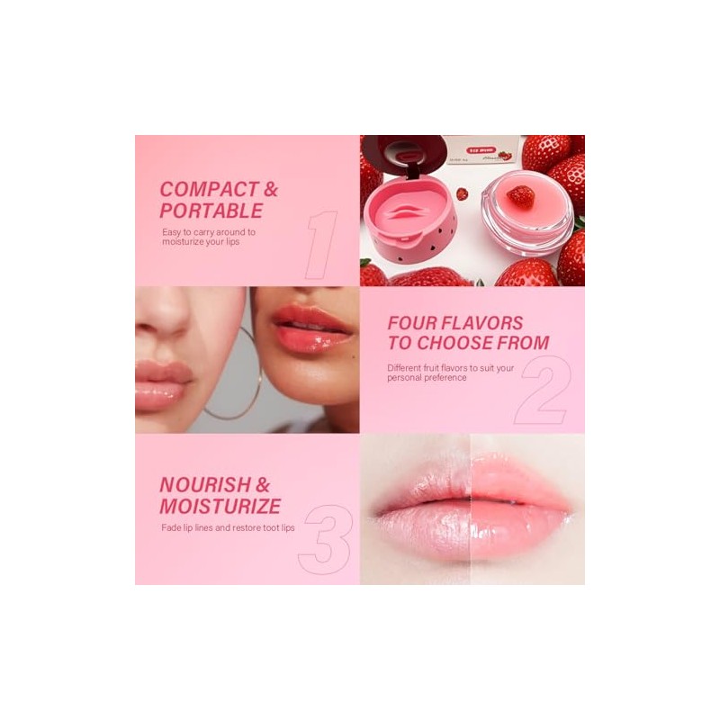 Bálsamo Labial con Mascarilla de Frutas y Miel Fruit Honey