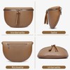 FOMAX Women's Bum Bag, Wide Shoulder Strap in Bohemian Style,