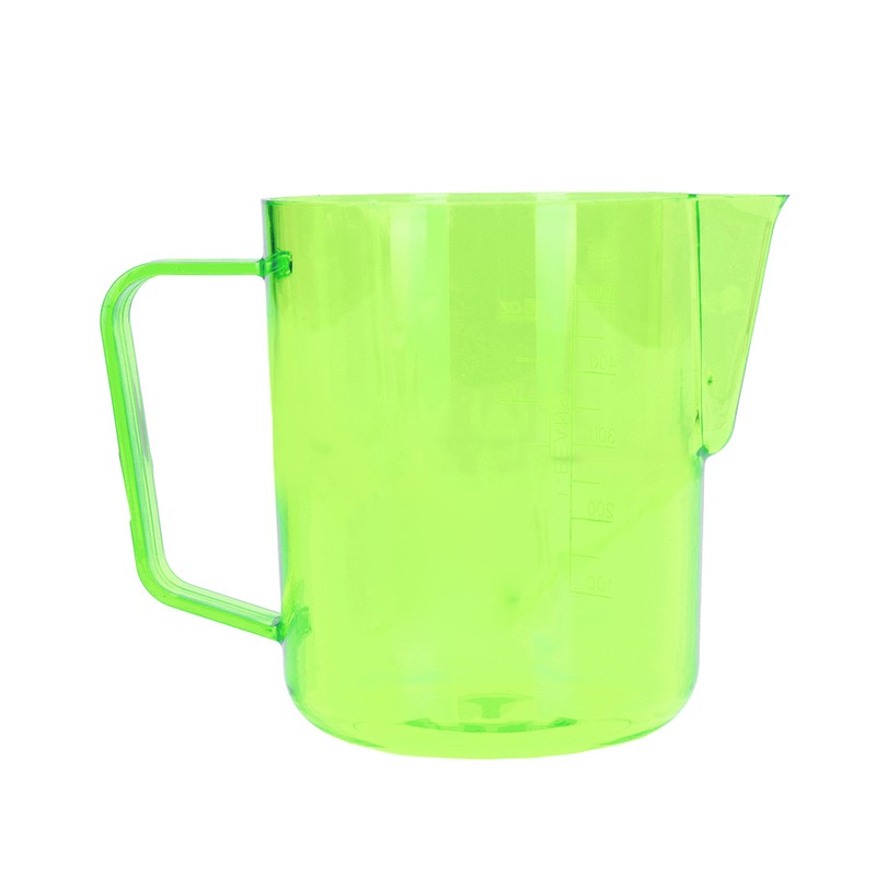 600ml Milk Frothing Pitcher Acrylic Cup Coffee Steaming Pitchers Latte