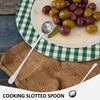 2 Pieces Olive Spoon, Slotted Spoon, Stainless Steel Spoon, Small