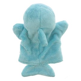 PUPPET COLLECTION MARINE Dolphin Hand Puppet, Blue