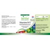 Vitamin B 5, Pantothenic Acid, 200mg, 250 Tablets, Vegetarian –