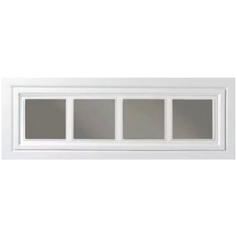 CLOPAY Garage Doors MADISON 611 CHOCOLATE Replacement Window Inserts/LONG Panel