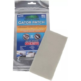 Gator Patch 3 x 6 Fiberglass Reinforced Patch - Repairs Holes, Dents & Cracks