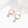 PICKBEAU Gold Small Hoop Earrings for Wome | 14K Gold