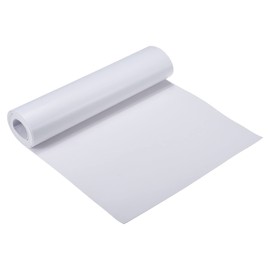 MECCANIXITY EVA Foam Sheets White Self Adhesive Back 6.56ft x 11.8 Inch 1mm Thickness