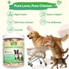 Whiskopia 3.53 oz Freeze Dried Chicken Cubes for Dogs and