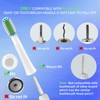 10 Pack Toothbrush Replacement Heads Compatible with Rtauys M5 Sonic