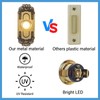 Heavy Duty Doorbell Button Metal Lighted Up Door Bell Wired