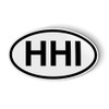 HHI Hilton Head Island Oval - Magnet for Car Fridge Locker - 3"