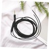 CAXUSD 1pc DIY Headphone Cable Volume Control Semi-Finished Earphone Wire