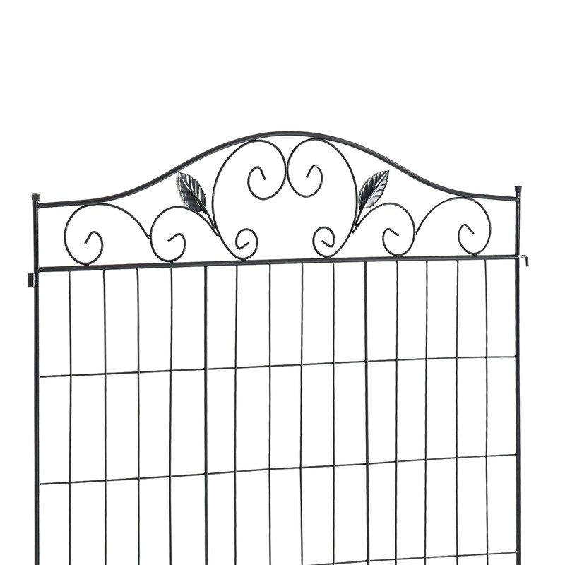 Outsunny Garden Fence Animal Barrier for Dogs, 4 Pack, 44