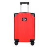Denco 21-inch Two-Toned Hardside Carry-On Luggage Spinner, Red