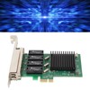 PCIe Network Card 4 Port 1000Mbps Transmission PCI Express 1.1