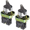 Mecion 2 Pack 2 Position Selector Switch, Selector Latching Switches