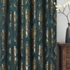 GOHD Luxe Love. Jacquard Window Curtain Panel Drape with Attached