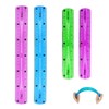 4Pcs Bendy Ruler for School Classroom Office Kids & Adults,