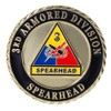 United States Army 3rd Armored Division Spearhead-Challenge Coin