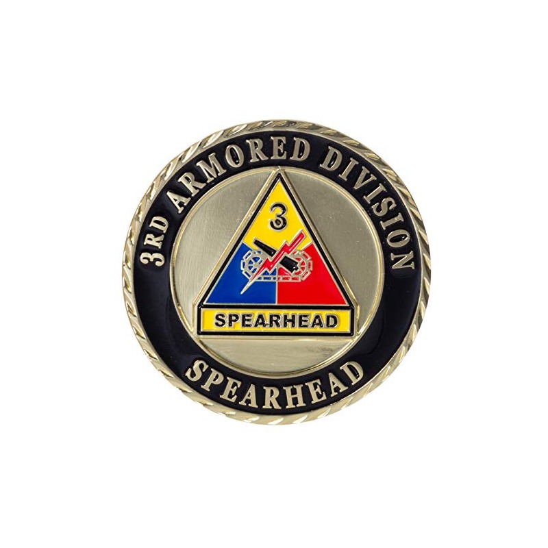United States Army 3rd Armored Division Spearhead-Challenge Coin