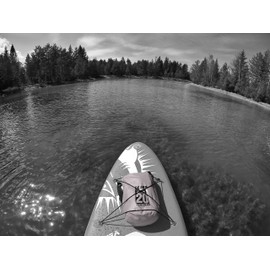 Xenobag Waterproof Bag 3 Litres Or 20 Litres/Dry Bag, Small/Ocean Pack 3 Litres Or 20 Litres / Waterproof Bag/Dry Bag With Adjustable Shoulder Straps and Safety Lock, grey