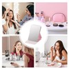 Folding Travel, High Definition Frameless Travel Foldable, Makeup Supplies with