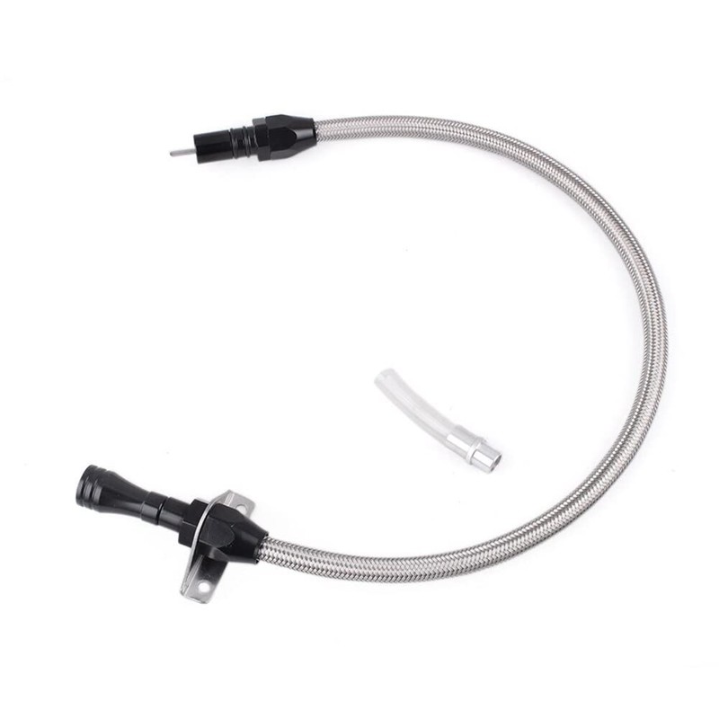 Tiardey 530MM Flexible Stainless Transmission Dipstick Car Oil Dipstick for