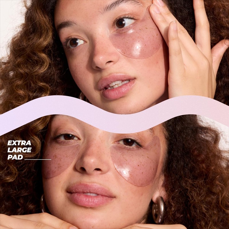 Vitamasques De-Puff Hydrogel Eye Pads with Lavender & Vegan Collagen,