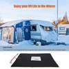 Facon 12" x 18"12V RV Tank Heater Pad with Thermostat