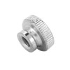 Handtight Knurled Knurled Nuts, Coated Carbon Steel Nuts, 6 Sizes,