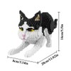ISeeSee Mini Cat Building Blocks Pet Building Toy Bricks Micro