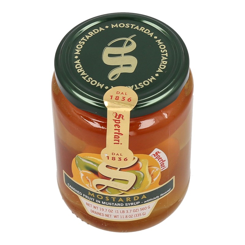 SPERLARI CANDIED FRUIT IN SYRUP 19.7oz.(560g)